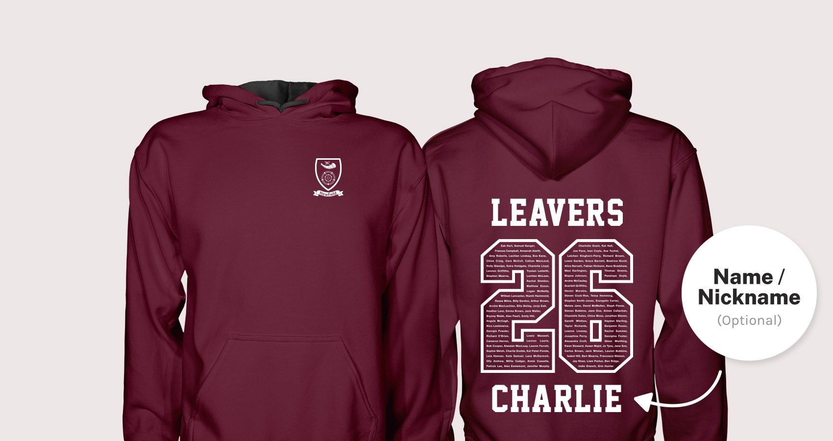 Newfield School Leavers Hoodies 2026 null