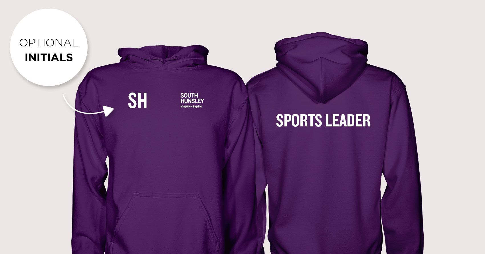 South Hunsley School & Sixth Form College Sports Leader Hoodies null