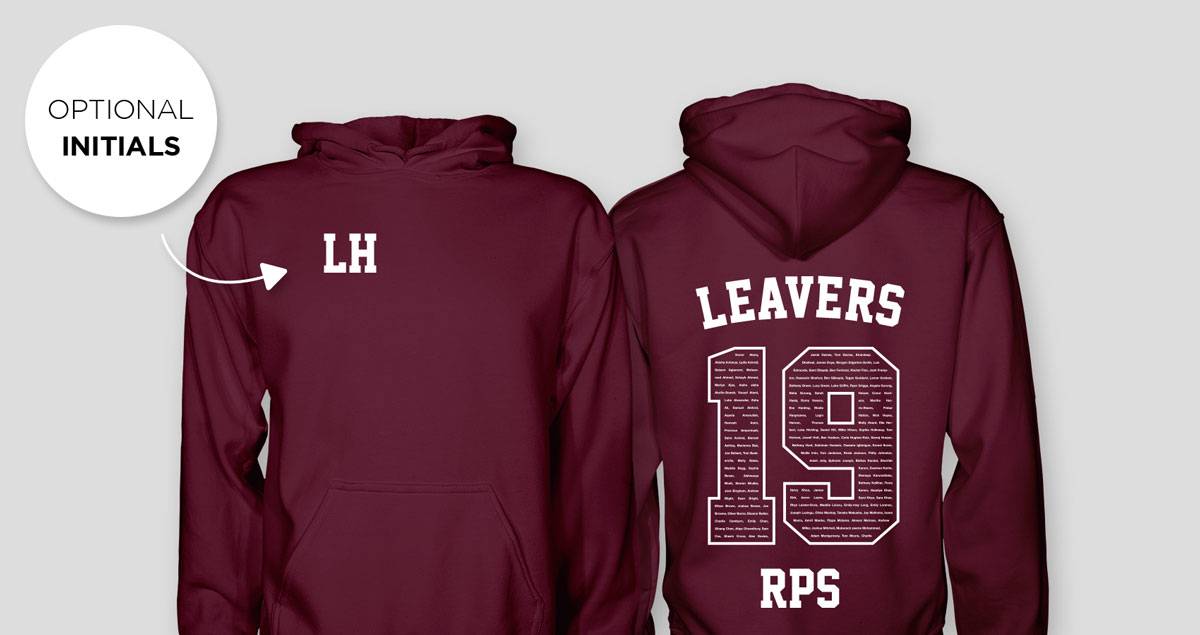 Roundwood Park School Leavers Hoodies 2019