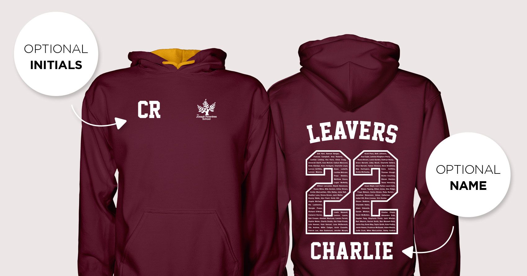 The Joseph Rowntree School Leavers Hoodies 2022 null