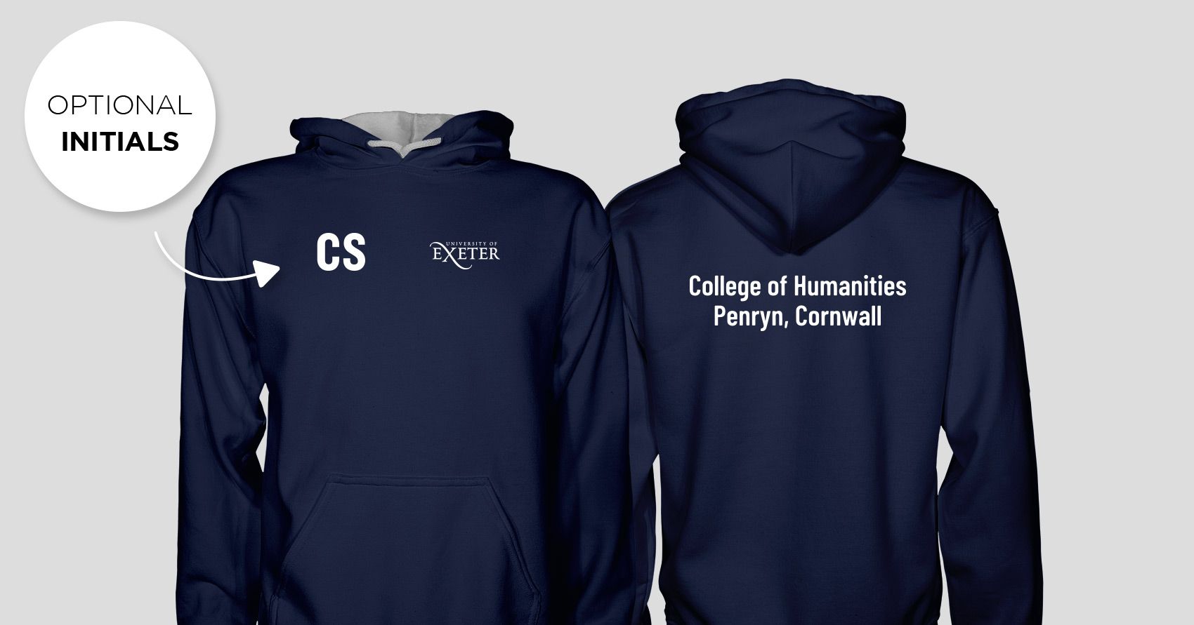 University of Exeter Hoodies 2021 null